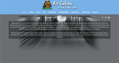 Desktop Screenshot of k9cabins.com